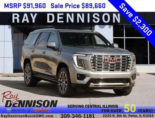 Sterling Metallic 2026 GMC Yukon Denali