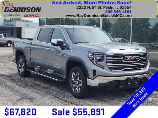 Sterling Metallic 2026 GMC Sierra 1500 SLT
