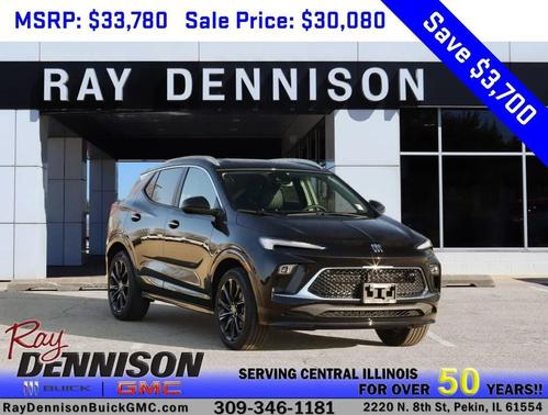 Ebony Twilight Metallic 2026 Buick Encore GX Sport Touring