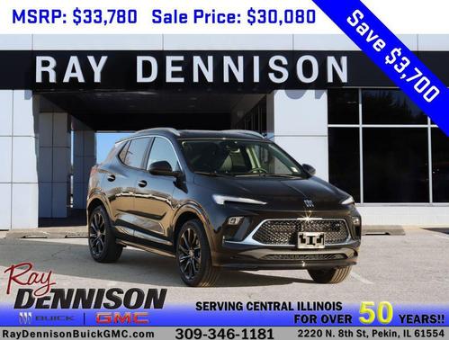 Ebony Twilight Metallic 2026 Buick Encore GX Sport Touring