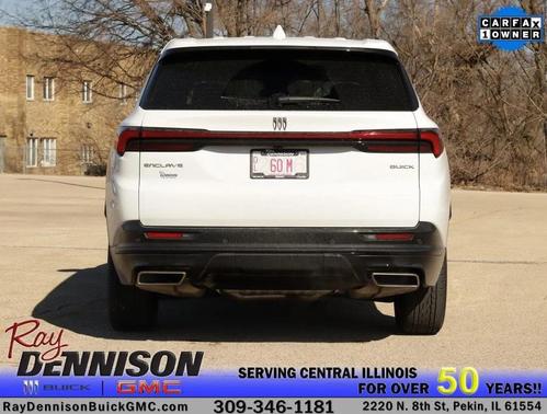Summit White 2025 Buick Enclave Sport Touring