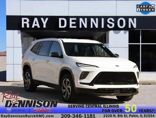 Summit White 2025 Buick Enclave Sport Touring