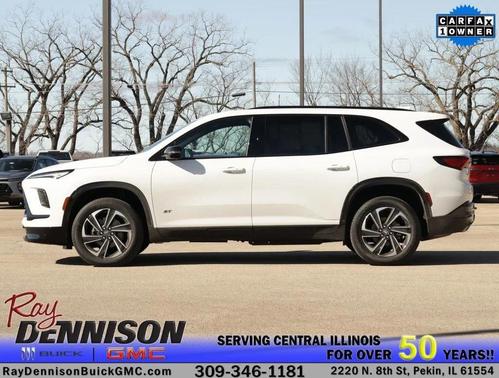Summit White 2025 Buick Enclave Sport Touring