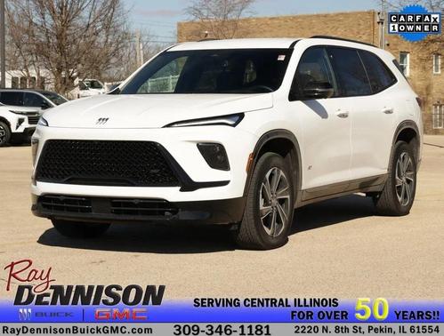 Summit White 2025 Buick Enclave Sport Touring