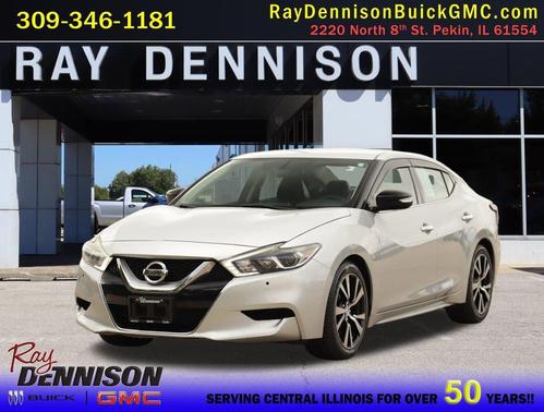 Brilliant Silver 2017 Nissan Maxima 3.5 SV