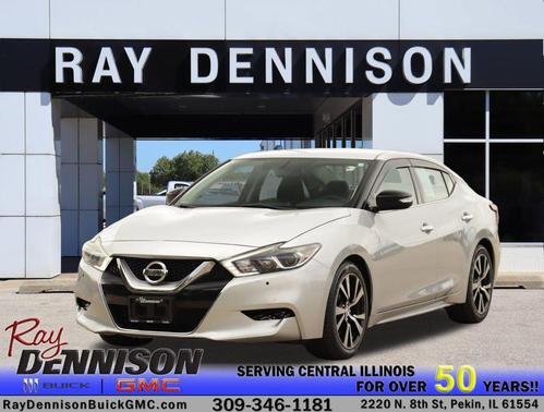 Brilliant Silver 2017 Nissan Maxima 3.5 SV
