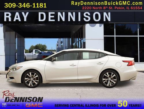 Brilliant Silver 2017 Nissan Maxima 3.5 SV