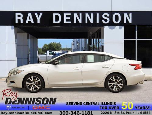 Brilliant Silver 2017 Nissan Maxima 3.5 SV
