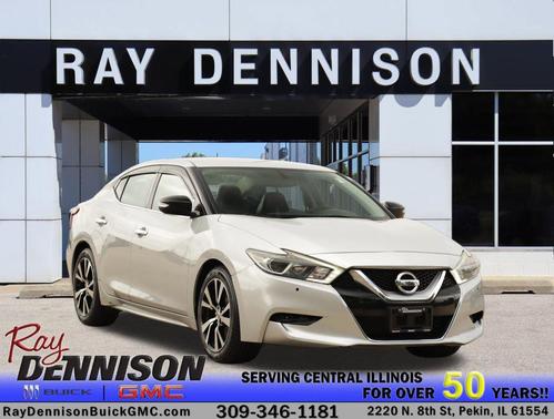 Brilliant Silver 2017 Nissan Maxima 3.5 SV