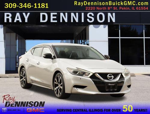 Brilliant Silver 2017 Nissan Maxima 3.5 SV