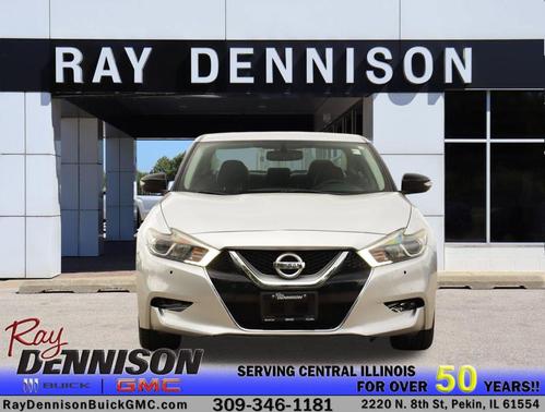 Brilliant Silver 2017 Nissan Maxima 3.5 SV