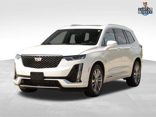 Crystal White Tricoat 2024 Cadillac XT6 Premium Luxury AWD