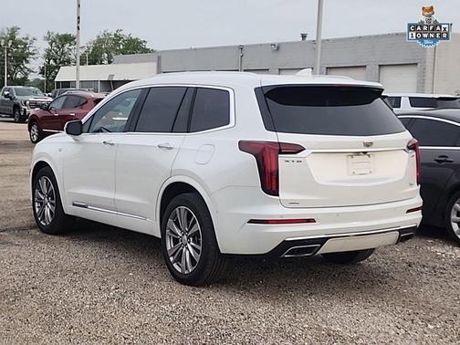 Crystal White Tricoat 2024 Cadillac XT6 Premium Luxury AWD