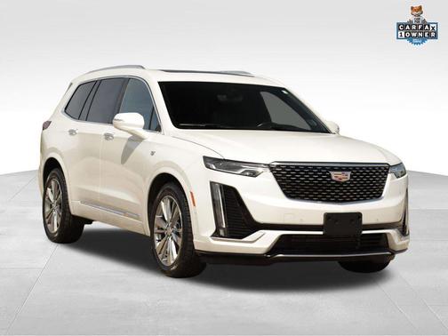 Crystal White Tricoat 2024 Cadillac XT6 Premium Luxury AWD