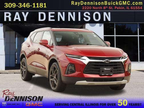 Cherry Red Tintcoat 2022 Chevrolet Blazer 2LT