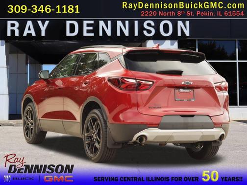 Cherry Red Tintcoat 2022 Chevrolet Blazer 2LT
