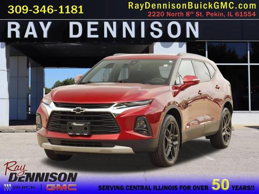 Cherry Red Tintcoat 2022 Chevrolet Blazer 2LT