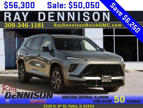 moonstone gray metallic 2026 Buick Enclave Sport Touring