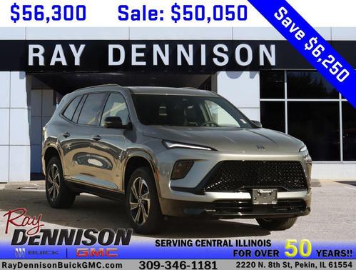moonstone gray metallic 2026 Buick Enclave Sport Touring