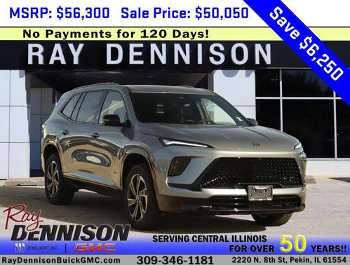 moonstone gray metallic 2026 Buick Enclave Sport Touring