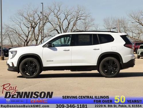 Glacier White Tricoat 2026 GMC Acadia Elevation FWD