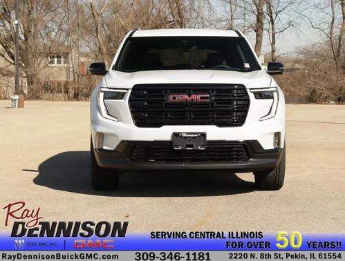 Glacier White Tricoat 2026 GMC Acadia Elevation FWD