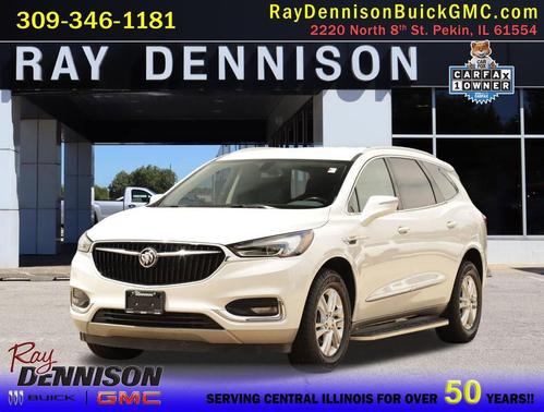 White Frost Tricoat 2021 Buick Enclave FWD Essence