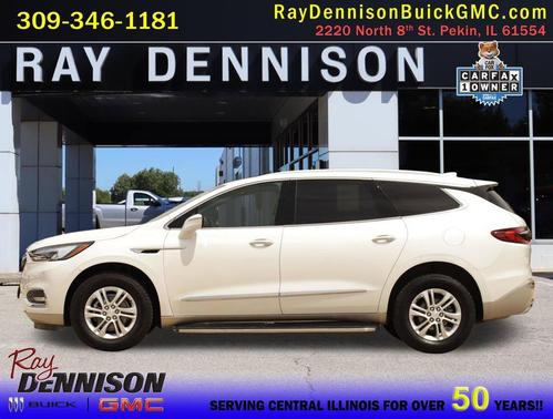 White Frost Tricoat 2021 Buick Enclave FWD Essence