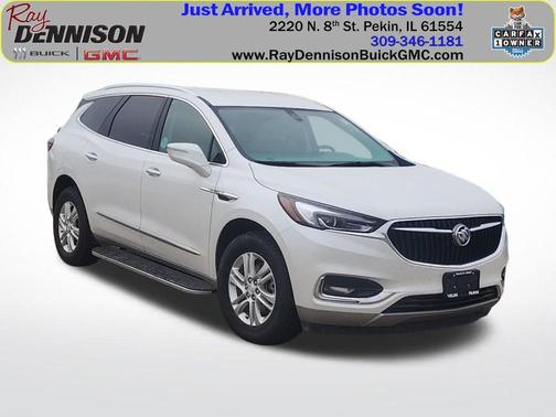 White Frost Tricoat 2021 Buick Enclave FWD Essence