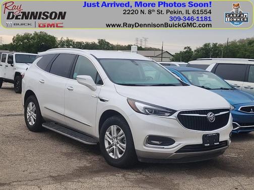 White Frost Tricoat 2021 Buick Enclave FWD Essence