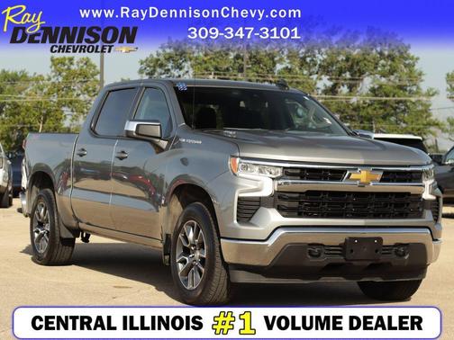 Sterling Gray Metallic 2024 Chevrolet Silverado 1500 LT