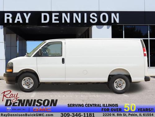 Summit White 2026 GMC Savana 2500 Work Van
