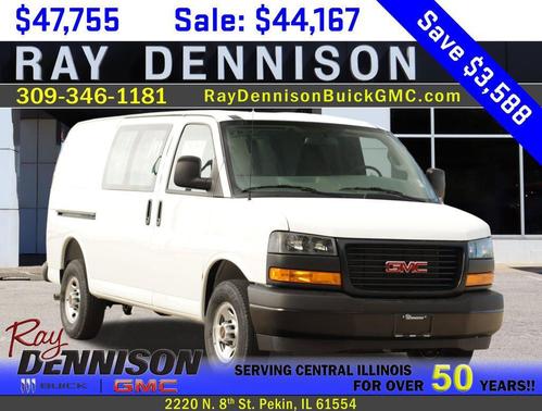 Summit White 2026 GMC Savana 2500 Work Van