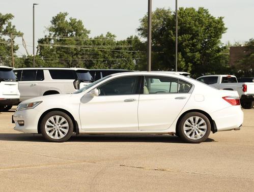 White Orchid Pearl 2014 Honda Accord EX-L