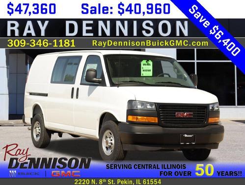 Summit White 2026 GMC Savana 2500 Work Van