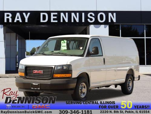 Summit White 2026 GMC Savana 2500 Work Van