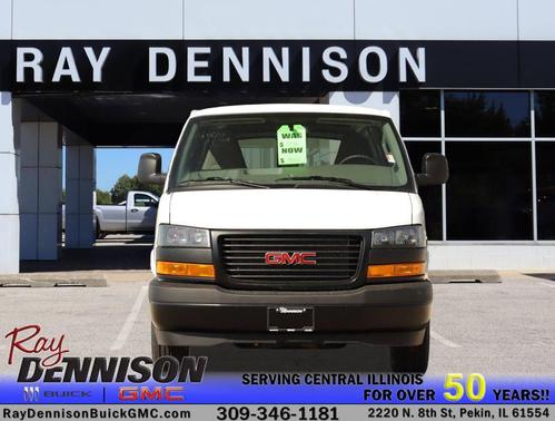 Summit White 2026 GMC Savana 2500 Work Van