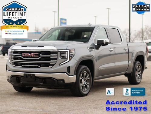 Sterling Metallic 2025 GMC Sierra 1500 SLT