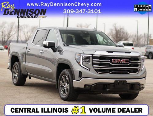 Sterling Metallic 2025 GMC Sierra 1500 SLT