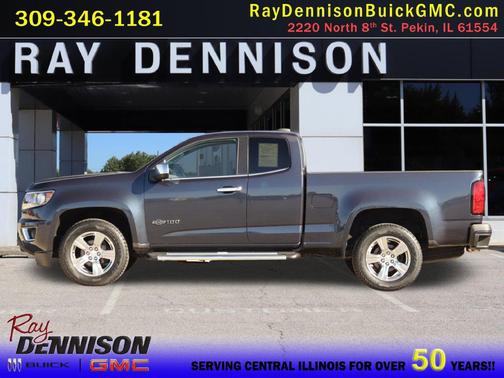 Centennial Blue Metallic 2018 Chevrolet Colorado Z71