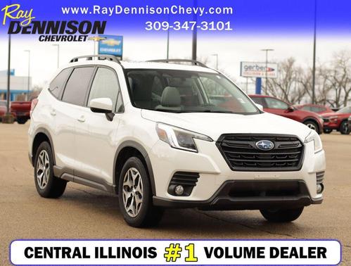 Crystal White Pearl 2023 Subaru Forester Premium