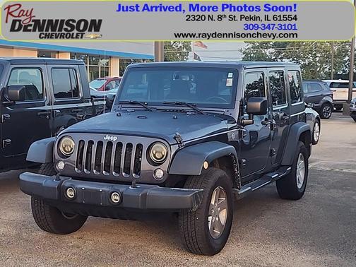 Granite Crystal Metallic Clearcoat 2017 Jeep Wrangler Unlimited Sport