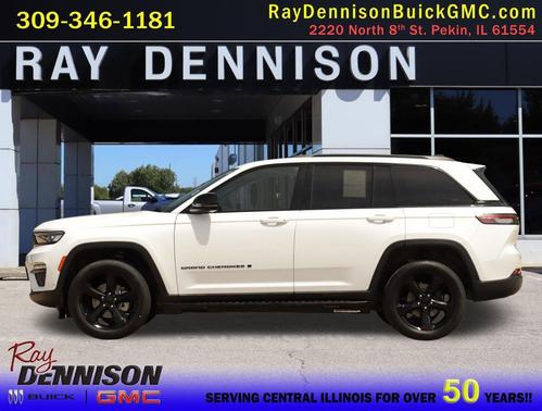 Bright White 2024 Jeep Grand Cherokee Limited