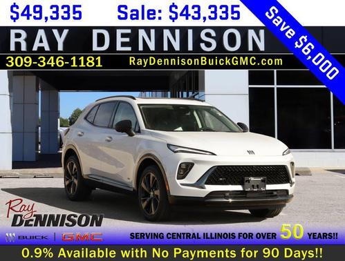 Iridescent White Tricoat 2026 Buick Envision Sport Touring AWD