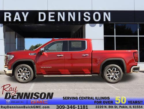 Volcanic Red Tintcoat 2026 GMC Sierra 1500 SLT