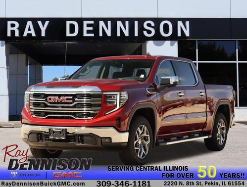 Volcanic Red Tintcoat 2026 GMC Sierra 1500 SLT