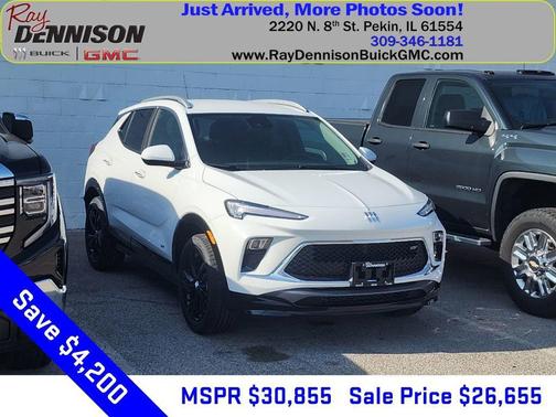 Summit White 2026 Buick Encore GX Sport Touring