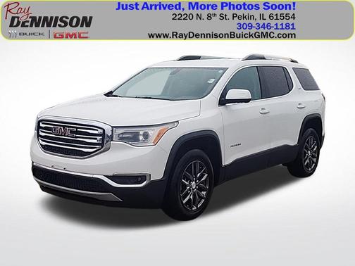 White Frost Tricoat 2019 GMC Acadia SLT-1