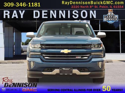 Deep Ocean Blue Metallic 2018 Chevrolet Silverado 1500 LTZ