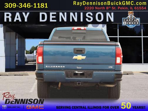 Deep Ocean Blue Metallic 2018 Chevrolet Silverado 1500 LTZ